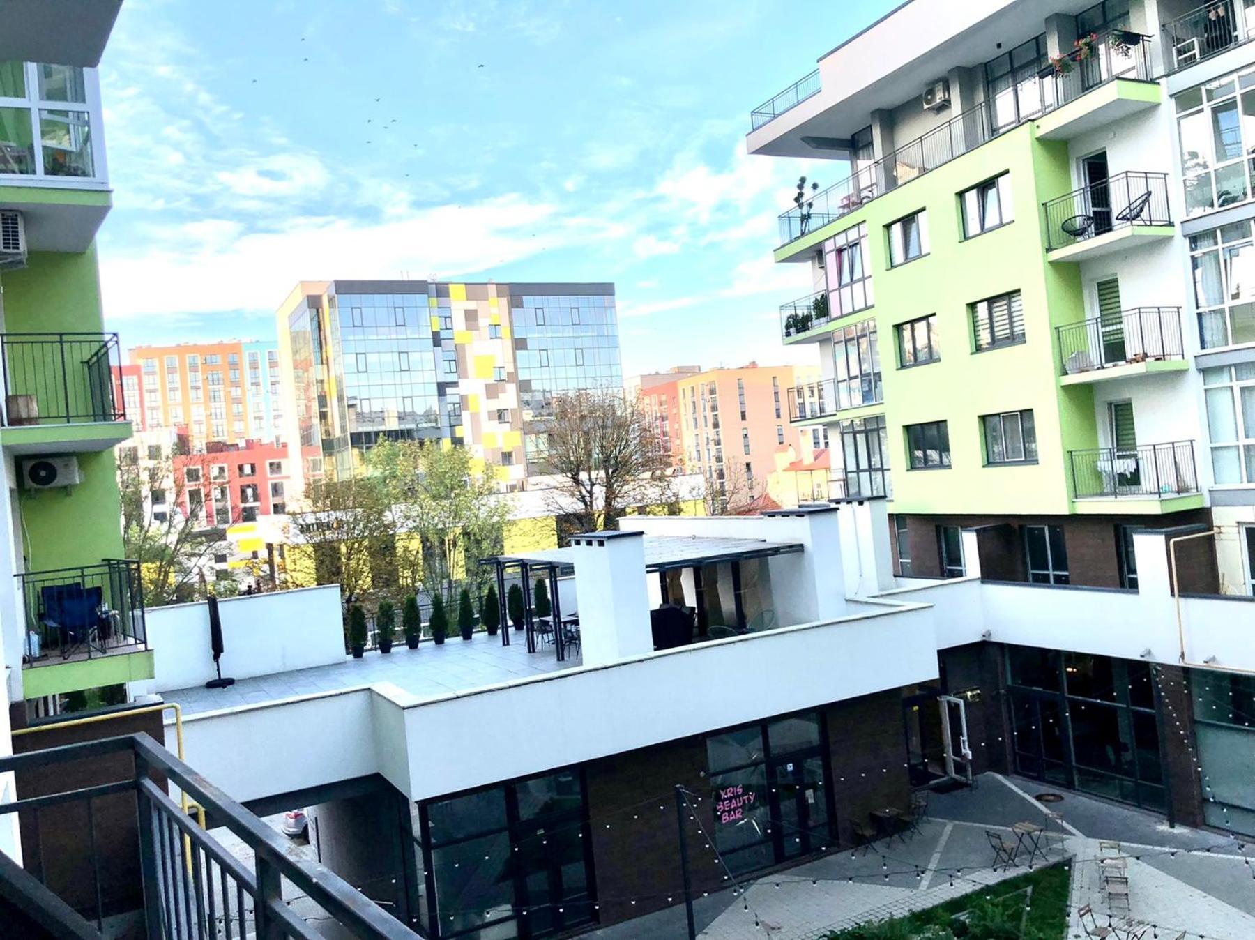 Osapart Comfortable Apartment In A Complex Great Britain Львов Экстерьер фото