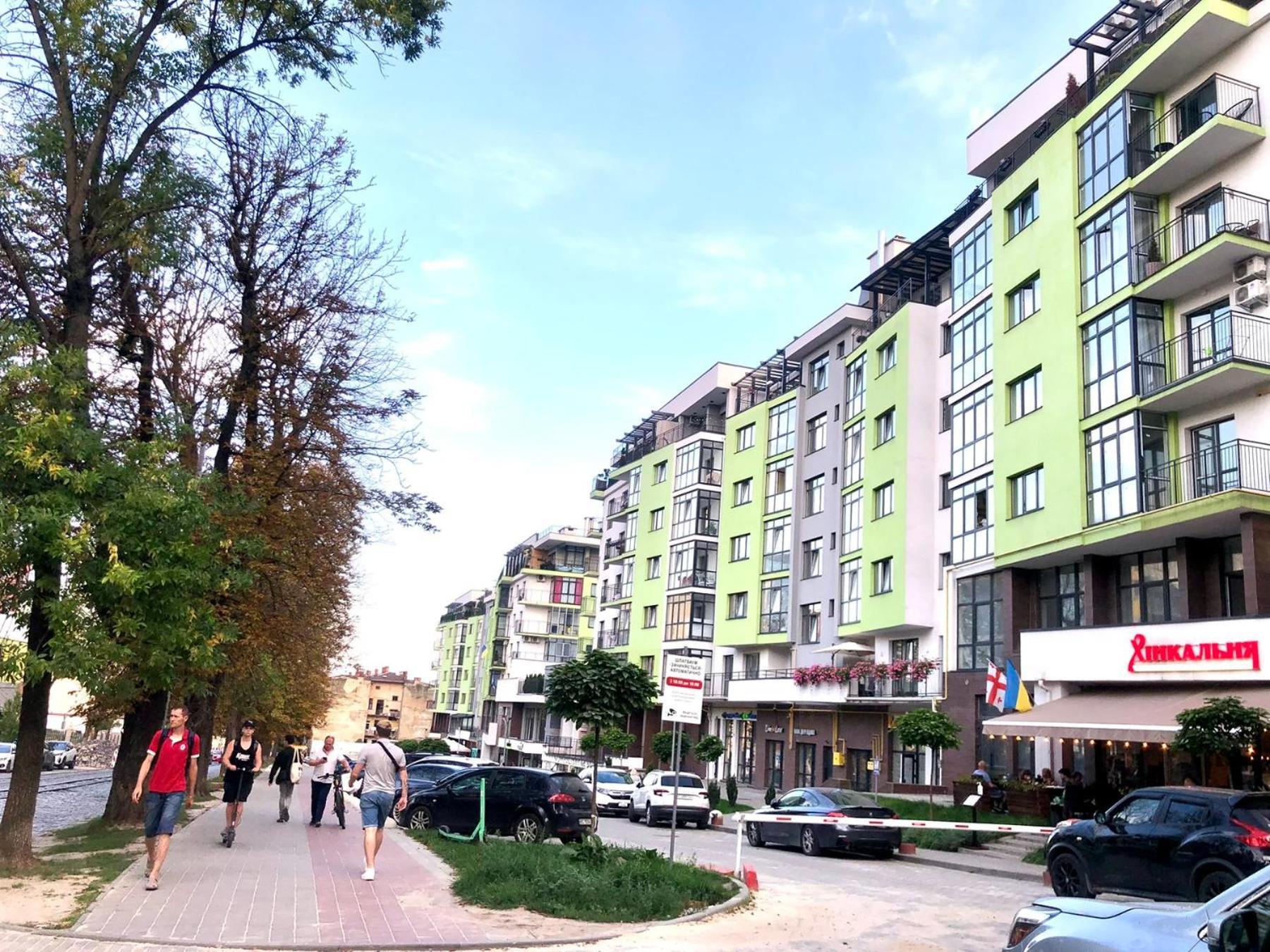 Osapart Comfortable Apartment In A Complex Great Britain Львов Экстерьер фото